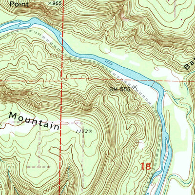United States Geological Survey Shirley, AR (1973, 24000-Scale) digital map