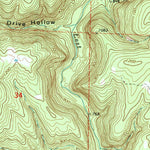 United States Geological Survey Shirley, AR (1973, 24000-Scale) digital map