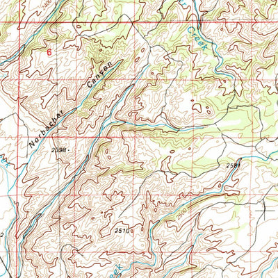 United States Geological Survey Shirley Basin, WY (1981, 100000-Scale) digital map