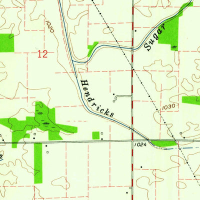 United States Geological Survey Shirley, IN (1960, 24000-Scale) digital map