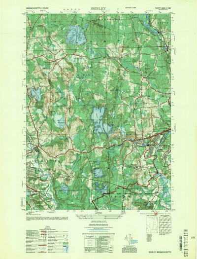 Ipswich MA Topographic Map - 1:25000 Scale, 7.5 X 15 Minute, Historical 1985 Edition, 24.1" X 39.8" Paper Print