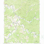 United States Geological Survey Shirley, WV (1961, 24000-Scale) digital map