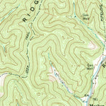 United States Geological Survey Shirley, WV (1961, 24000-Scale) digital map