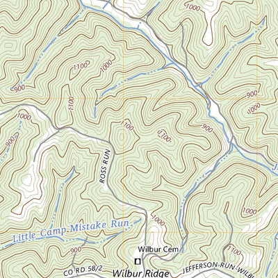 United States Geological Survey Shirley, WV (2023, 24000-Scale) digital map
