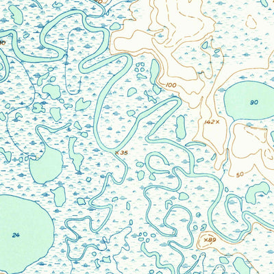 United States Geological Survey Shishmaref A-1, AK (1950, 63360-Scale) digital map