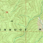 United States Geological Survey Shissler Peak, ID (1995, 24000-Scale) digital map