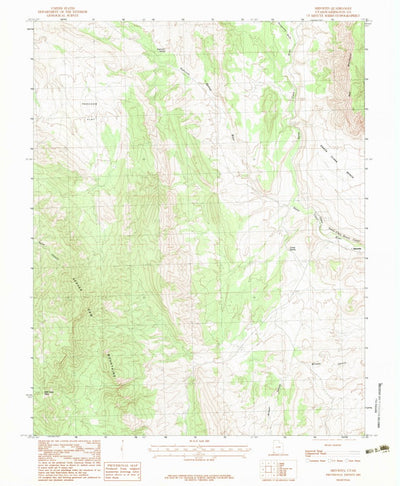 United States Geological Survey Shivwits, UT (1983, 24000-Scale) digital map