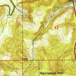 United States Geological Survey Shoals, IN (1950, 24000-Scale) digital map