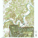 United States Geological Survey Shoals, IN (1993, 24000-Scale) digital map