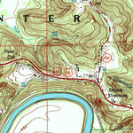 United States Geological Survey Shoals, IN (1993, 24000-Scale) digital map