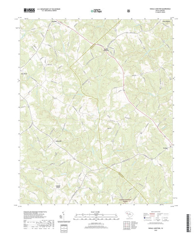 United States Geological Survey Shoals Junction, SC (2020, 24000-Scale) digital map