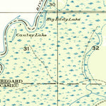 United States Geological Survey Shoats Creek, LA-TX (1947, 31680-Scale) digital map