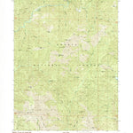 United States Geological Survey Shoeinhorse Mountain, CA (1986, 24000-Scale) digital map