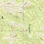 United States Geological Survey Shoeinhorse Mountain, CA (1986, 24000-Scale) digital map