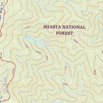 United States Geological Survey Shoeinhorse Mountain, CA (2021, 24000-Scale) digital map