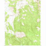 United States Geological Survey Shoestring Butte, OR (1964, 24000-Scale) digital map