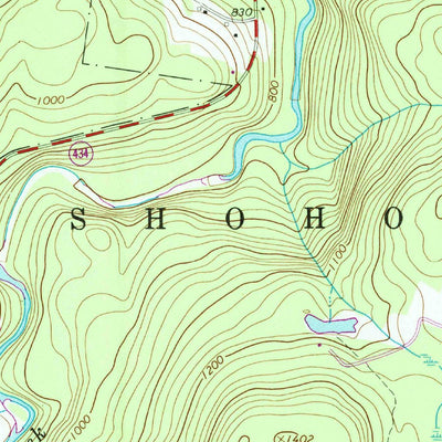 Shohola, PA-NY (1965, 24000-Scale) Map by United States Geological ...