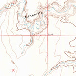 United States Geological Survey Shonkin NW, MT (1972, 24000-Scale) digital map