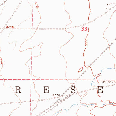United States Geological Survey Shonto Butte, AZ (1967, 24000-Scale) digital map