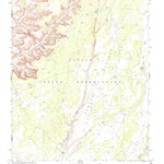 United States Geological Survey Shonto NW, AZ (1970, 24000-Scale) digital map