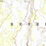 United States Geological Survey Shonto NW, AZ (1970, 24000-Scale) digital map