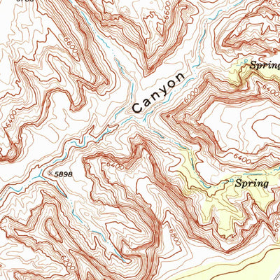 United States Geological Survey Shonto NW, AZ (1970, 24000-Scale) digital map