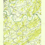 United States Geological Survey Shooks Gap, TN (1936, 24000-Scale) digital map