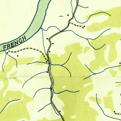 United States Geological Survey Shooks Gap, TN (1936, 24000-Scale) digital map