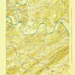 United States Geological Survey Shooks Gap, TN (1940, 24000-Scale) digital map