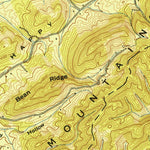 United States Geological Survey Shooks Gap, TN (1940, 24000-Scale) digital map