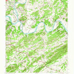United States Geological Survey Shooks Gap, TN (1953, 24000-Scale) digital map
