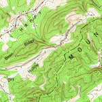 United States Geological Survey Shooks Gap, TN (1953, 24000-Scale) digital map