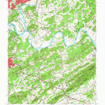 United States Geological Survey Shooks Gap, TN (1966, 24000-Scale) digital map