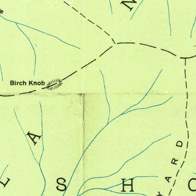 United States Geological Survey Shooting Creek, NC (1935, 24000-Scale) digital map