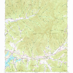 United States Geological Survey Shooting Creek, NC (1957, 24000-Scale) digital map