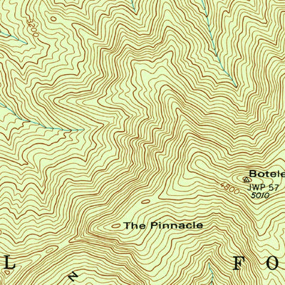 United States Geological Survey Shooting Creek, NC (1957, 24000-Scale) digital map