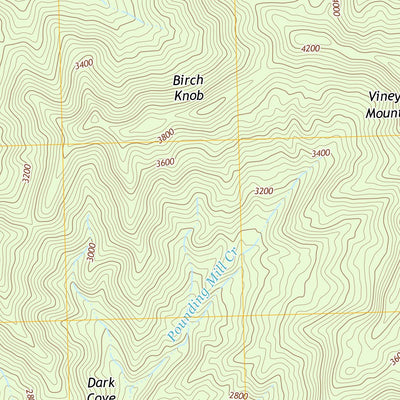 United States Geological Survey Shooting Creek, NC (2013, 24000-Scale) digital map