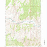 United States Geological Survey Shop Gulch, OR (1972, 24000-Scale) digital map