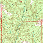 United States Geological Survey Shop Gulch, OR (1972, 24000-Scale) digital map