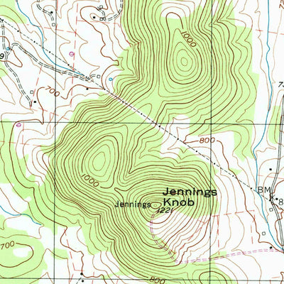 United States Geological Survey Shop Springs, TN (1994, 24000-Scale) digital map