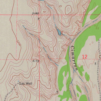 United States Geological Survey Shore Airport SE, KS (1974, 24000-Scale) digital map