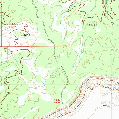 United States Geological Survey Short Canyon, UT (1983, 24000-Scale) digital map