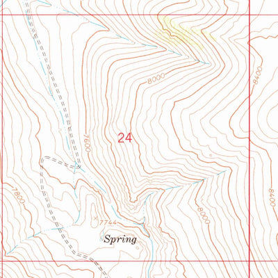 United States Geological Survey Short Creek, ID (1967, 24000-Scale) digital map
