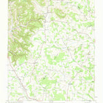 United States Geological Survey Short Mountain, TN (1960, 24000-Scale) digital map