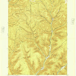 United States Geological Survey Short Run, PA (1949, 24000-Scale) digital map
