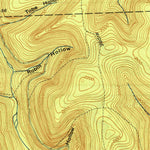United States Geological Survey Short Run, PA (1949, 24000-Scale) digital map