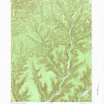 United States Geological Survey Short Run, PA (1971, 24000-Scale) digital map