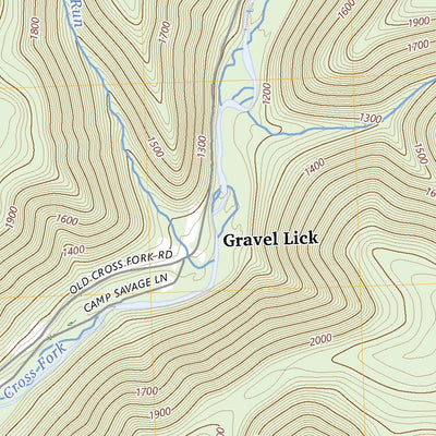 United States Geological Survey Short Run, PA (2023, 24000-Scale) digital map
