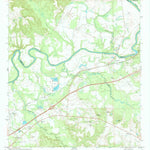 United States Geological Survey Shorter, AL (1971, 24000-Scale) digital map