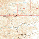 United States Geological Survey Shoshone, CA (1951, 62500-Scale) digital map